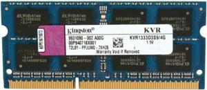 Memorija za notebook Kingston DDR3 1333Mhz 4GB, KVR1333D3S9/4G (SODIMM)