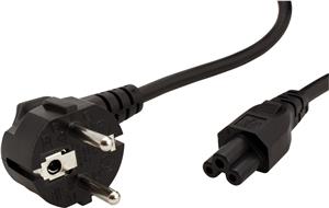 VALUE Power Cable, straight Compaq, 3 pole, black, 1.8m