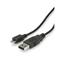 USB kabel 1,8m, AM - micro, Roline, crni