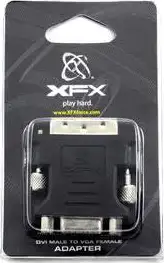 Adapter DVI M - VGA F  XFX