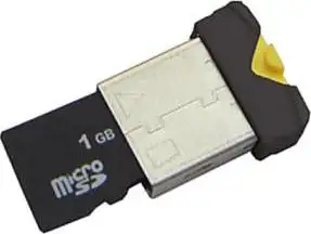 Roline Mobile MicroSD Card Reader, 15.08.6209
