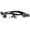 Roline VALUE KVM Switch ''Star'' 2PC - 1×Monitor (DVI), 1×Tipkovnica, 1×Miš, Audio, USB