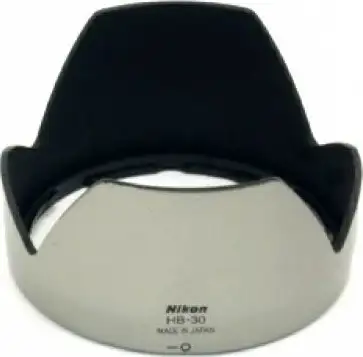 HB-30 72MM BAYONET LENS HOOD SILVER