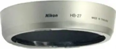 HB-27 BAYONET HOOD Silver