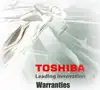 TOSHIBA 4 years International Warranty for Laptops