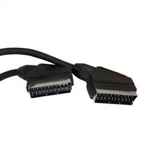 Kabel Scart -> Scart 21pin, 9mm, 1m, PVC