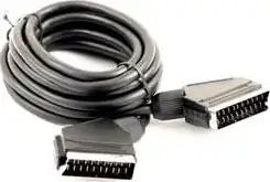 Kabel Scart -> Scart 21pin, 7mm, 3m, PVC