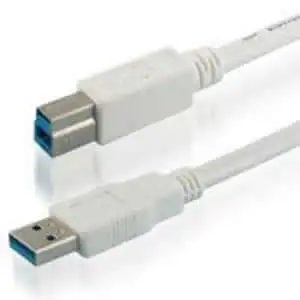 USB 3.0 kabel 5m, AM - BM, bijeli