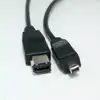 Kabel firewire 4P/6P 1.8 m, crni