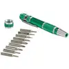 Roline Precision Screwdriver Set 9-in-1, Aluminium