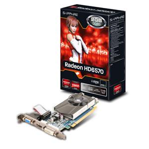 Grafička kartica Sapphire PCI-E ATI Radeon HD6570 2GB DDR3, HDMI, DVI-D, VGA