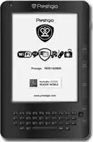 E-Book Reader Prestigio PER5162B (6" 800x600 E-Ink, Text/Audio/Image, mini USB/Headset Port, Black)