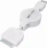 Transmedia CI2-RL Connector Kabel USB type A plug - iPod plug 30 pin 1,2 m sa povlačivim kablom bije