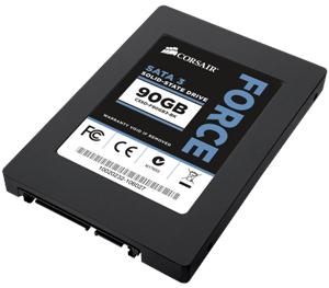 SSD SATA III 90 GB Corsair, 2,5", CSSD-F90GB3-BK