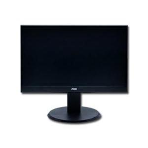 Monitor LCD 18,5" AOC e950Swda, 1366x768, 250 cd/m2, 20 000 000:1, 5ms, black