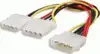 Kabel MOLEX Y, za napajanje, 4P-2x4P 15c