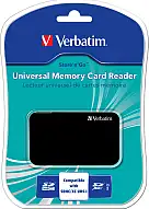 Verbatim All-in-One univerzalni čitač kartica USB 2.0 Hi-Speed, Black