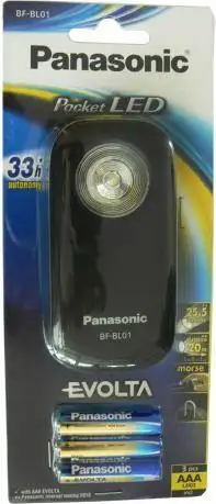 PANASONIC baterijska svjetiljka BF-BL01BKE