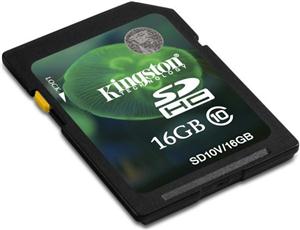Memorijska kartica SD 16GB Kingston HC Class 10 Flash Card