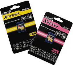 Maxell X-Series, SDHC 4GB, Class 4