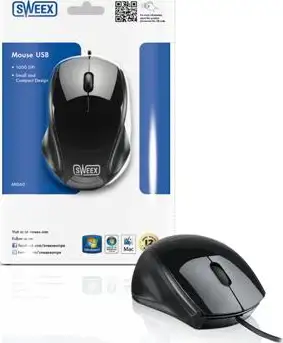 Miš Sweex MI060 Mouse USB 1000 dpi Small and Compact Design