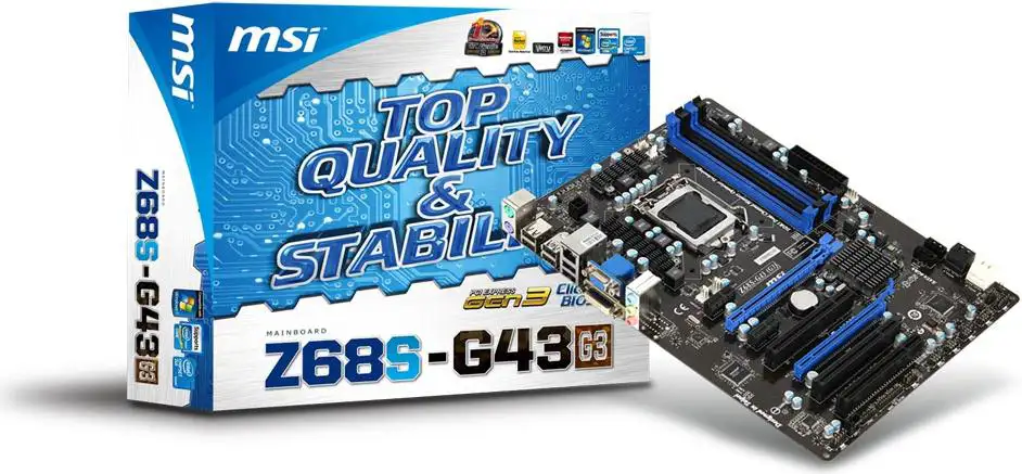 MSI Z68S-G43-G3, s1155, SATA3