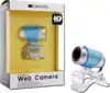 Web kamera Canyon CNR-WCAM820HD (2Mpixel, 1/4", CMOS, USB 2.0) Silver/Blue