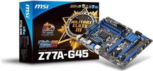 Matična ploča MSI Z77A-G45, s1155, D3, U3, S3, PCIe 3.0