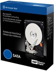 HDD SATA III 500 GB WD Scorpio Blue, 2,5", 5400 rpm, 8MB, WD5000LPVT