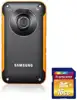 SAMSUNG kamera HMX-W300YP + 16GB SD kartica