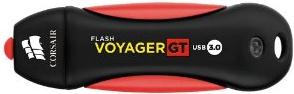 USB stick Corsair 32GB Voyager GT3A USB 3.0 drive, rubber, rugged, short body, 220/55 MB/s