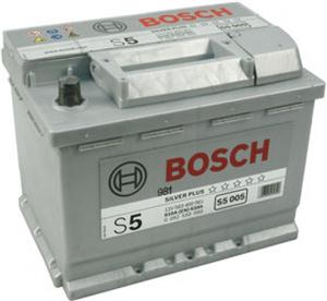 Akumulator BOSCH S5 005 63Ah/610A Baterija (+ P) 242x175x190 Silver, 0 092 S50 050