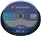 DVD Blu-Ray Verbatim BD-R SL 6× 25GB White Blue Surface 10 p