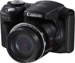 Digitalni fotoaparat Canon PowerShot SX500 IS 16mpx, 30x, 3" LCD