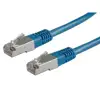 NaviaTec NVT-CAT5ESFTP,5M_BLU CAT.5e S-FTP Patch Kabel (RJ45) 0,5m Plave boje (Jednak kao i UTP ali ima dodatnu izolaciju) Western 8 8-plug (RJ45) na Western 8 8-plug (RJ45) 1:1 connected twisted pair