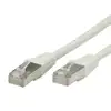 NaviaTec NVT-CAT5ESFTP0,5M_GRY CAT.5e S-FTP Patch Kabel (RJ45) 0,5m Sive boje
