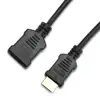 NaviaTec NVT-HDMI_P2J E2M HDMI A-plug to HDMI A-female extension cable jack 2,0m