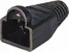 NaviaTec NVT-SR_BLK_10 Strain relief for round cable 10kom for Western 8 8-plug Crna boja 10kom, Naviatec Article Nr. 209