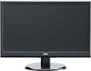 Monitor LCD LED 22" AOC E2250SWDAK, 1920x1080, 250 cd/m2, 20 000 000:1, 5ms, black
