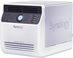 Synology DS413j DiskStation 4-bay NAS server, 2.5"/3.5" HDD/SSD support, 512MB, G-LAN