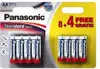 PANASONIC baterije LR6SPS/12BW 8+4F