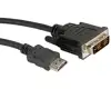 Roline DVI Cable, DVI M - HDMI M, 3.0m