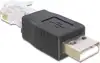 Adapter DELOCK, USB 2.0 (M) na RJ45 (M)