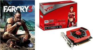 Grafička kartica VTX HD7770 1GB DDR5 X-EDITION (V2) + FARCRY3
