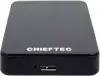 Eksterno kuciste CHIEFTEC EEB-40S-U3, crno, aluminijsko, 2.5'' SATA - USB 3.0