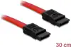 Kabel DELOCK, interni SATA, 30cm, crveni