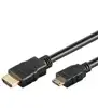 NaviaTec HDMI-176 HDMI A-plug to (MINI) HDMI C-plug 1,0m with Ethernet gold colored connectors, Naviatec Article Nr. 176
