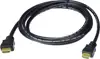 Transmedia C 210-1 ZIL, 1m High Speed HDMI 1.4 cable with Ethernet, HDMI-plug 19 pin - HDMI-plug 19 pin, moulded and gold plated plugs, AWG28, cable - 6mm