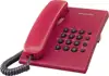 Fiksni telefon Panasonici KX-TS500FXR crveni