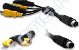 Sapphire kabel 9-pin S-VIDEO na komp.VIVO